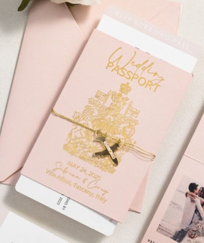 Sabrina Passport Invitations