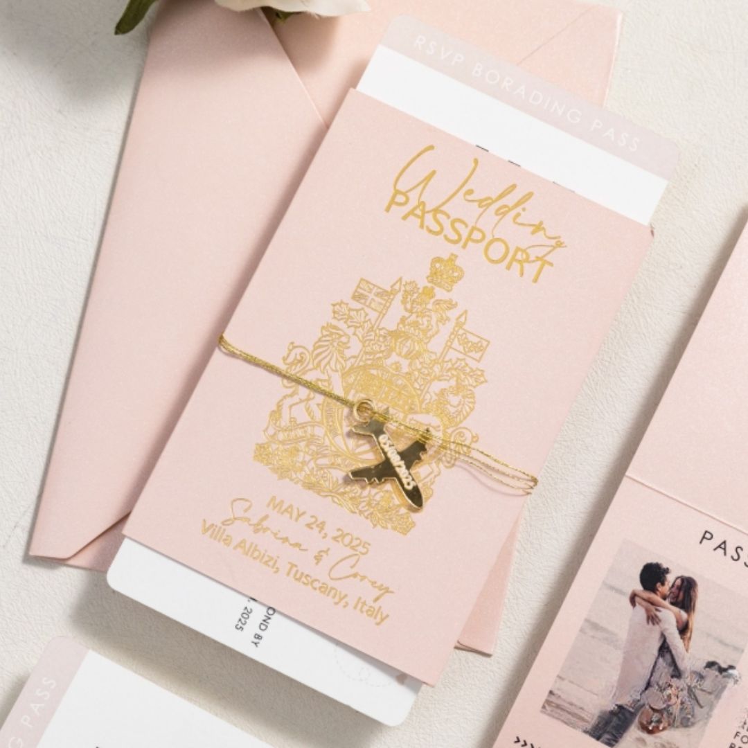 Sabrina Passport Invitations