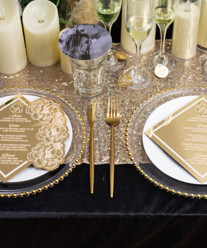 Alana Acrylic Menus - Image 7