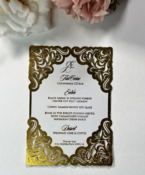 Jessica lasercut Menus - Image 2