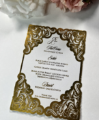 Jessica lasercut Menus - Image 4