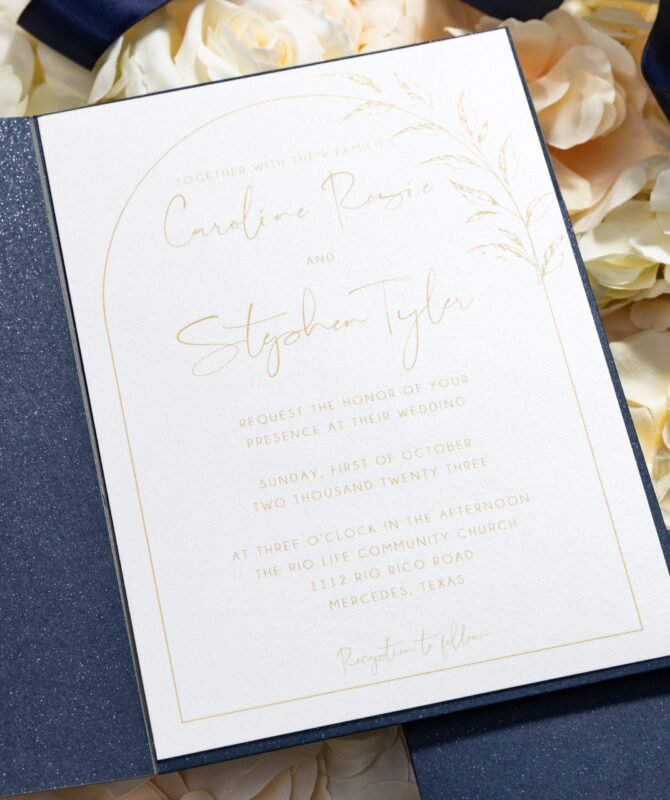 Sabrina Pocketfold Invitation - Image 5