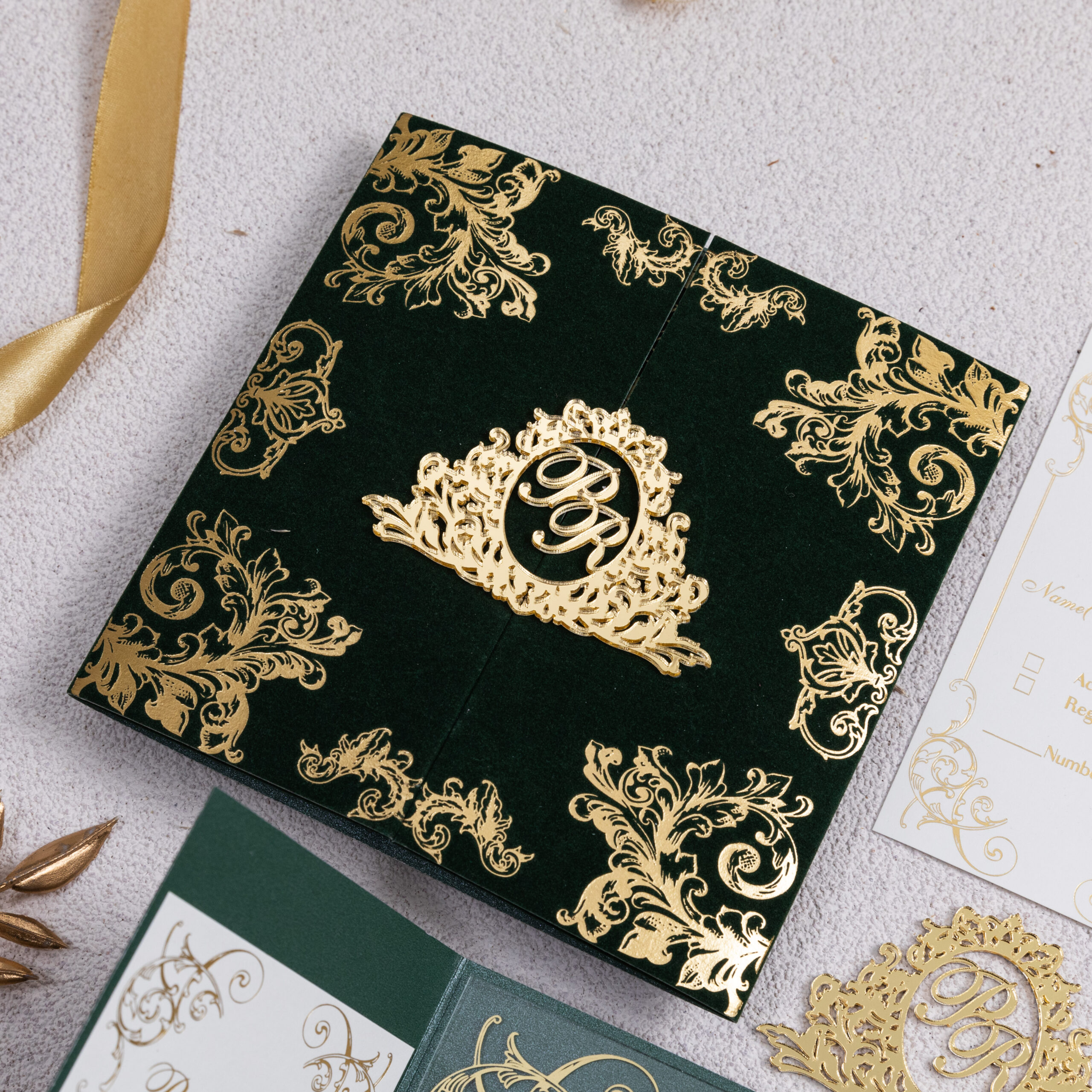 Paula  Folio Invitations