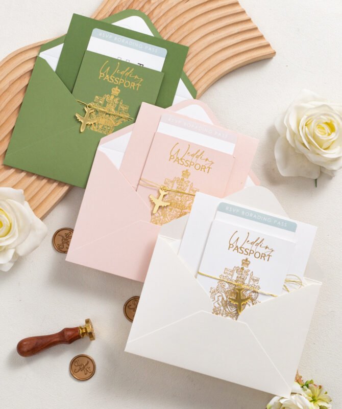 Sabrina Passport Invitations