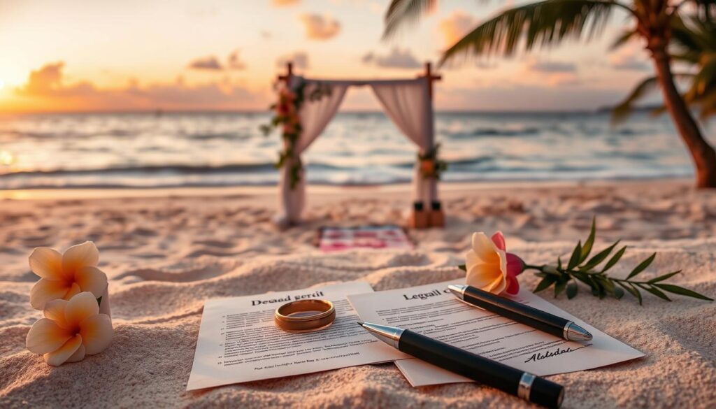 Destination wedding legal requirements