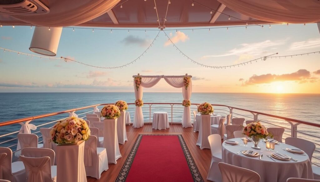 cruise wedding amenities